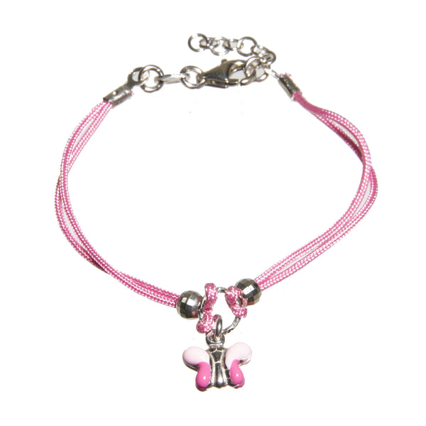 Pink Butterfly Bracelet | Mimosura Jewellery For Kids