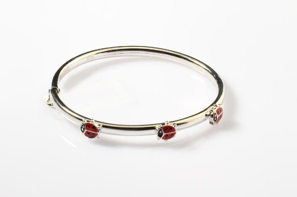 Baby Bangle - Ladybugs | Mimosura Jewellery For Kids