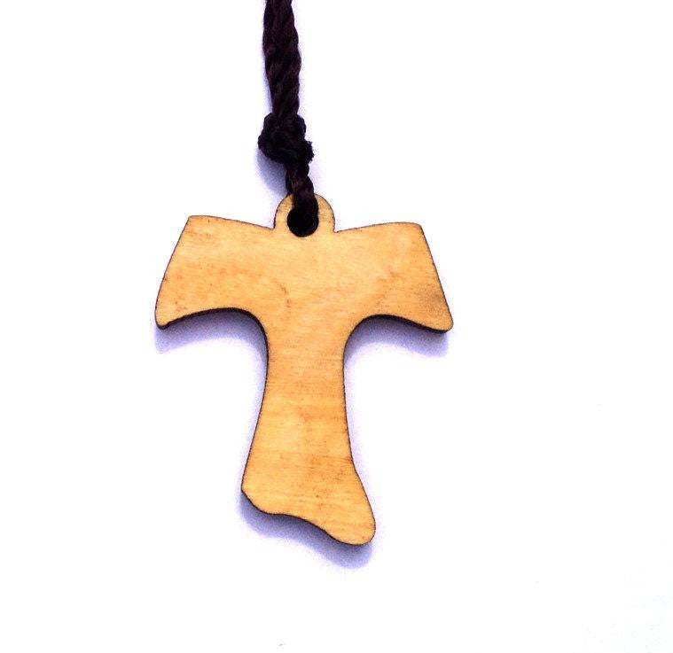 Honoson 70 Pieces Small Wooden Crosses Wood Cross Pendants for Crafts DIY Cross Charms Natural Wooden Cross Palm Cross Olive Wood Cross for Crafting
